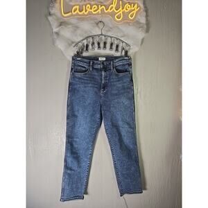 Sneak Peek Straight Leg Relaxed High Rise Jeans Denim Womens 9 / 29 Casual